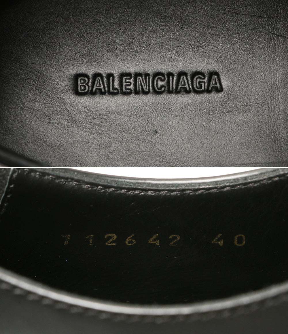 BALENCIAGA ドレスシューズ RIM BB ICON DERBIE 712642 メンズ SIZE 40 バレンシアガ