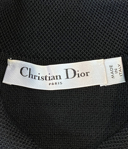 Christian Dior マクロカナージュニットジャケット 254V53AM523 レディース SIZE F36 クリスチャンディオール