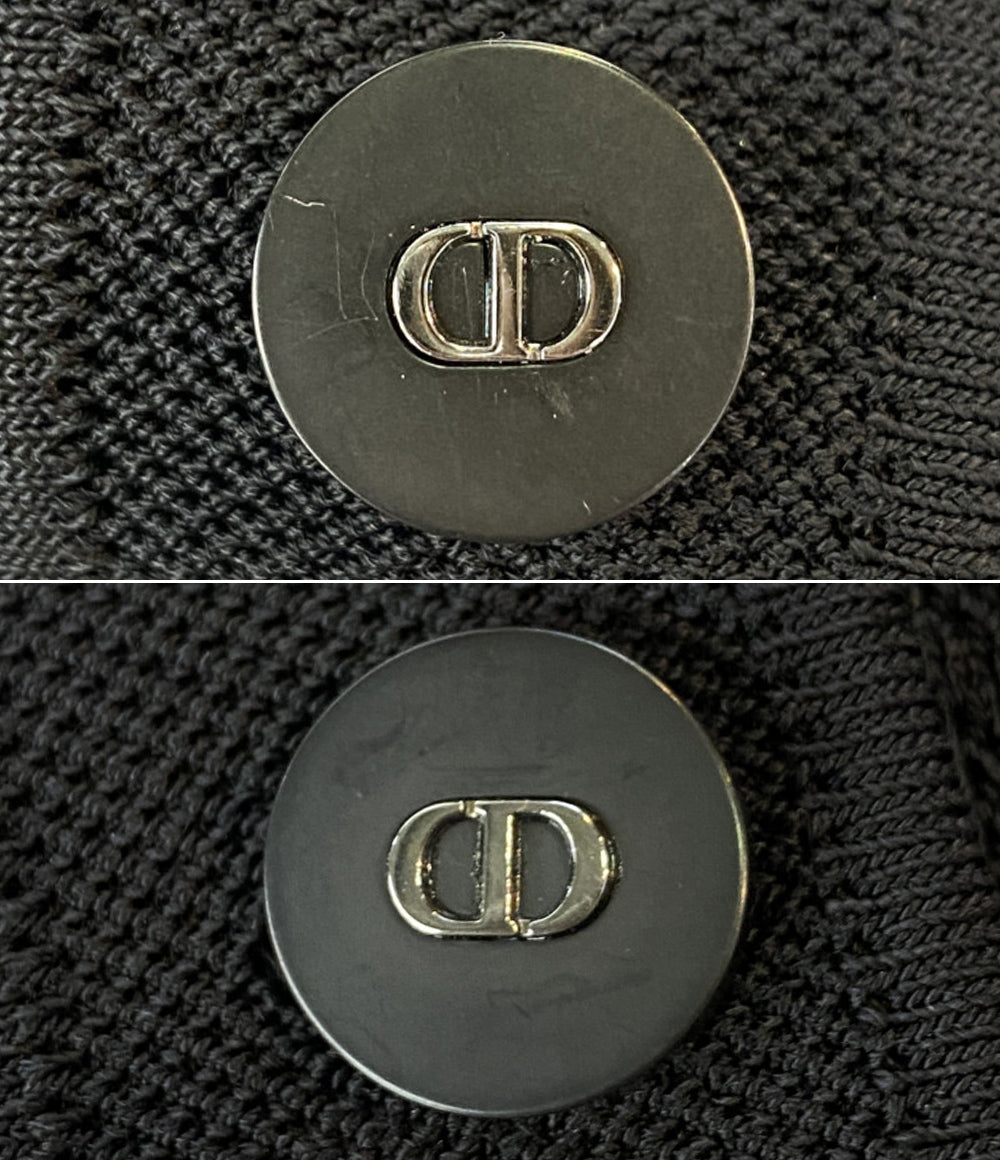 Christian Dior マクロカナージュニットジャケット 254V53AM523