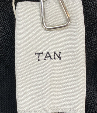 TAN ストライプジャガードドレス レイヤード TN22SS018 レディース SIZE F タン