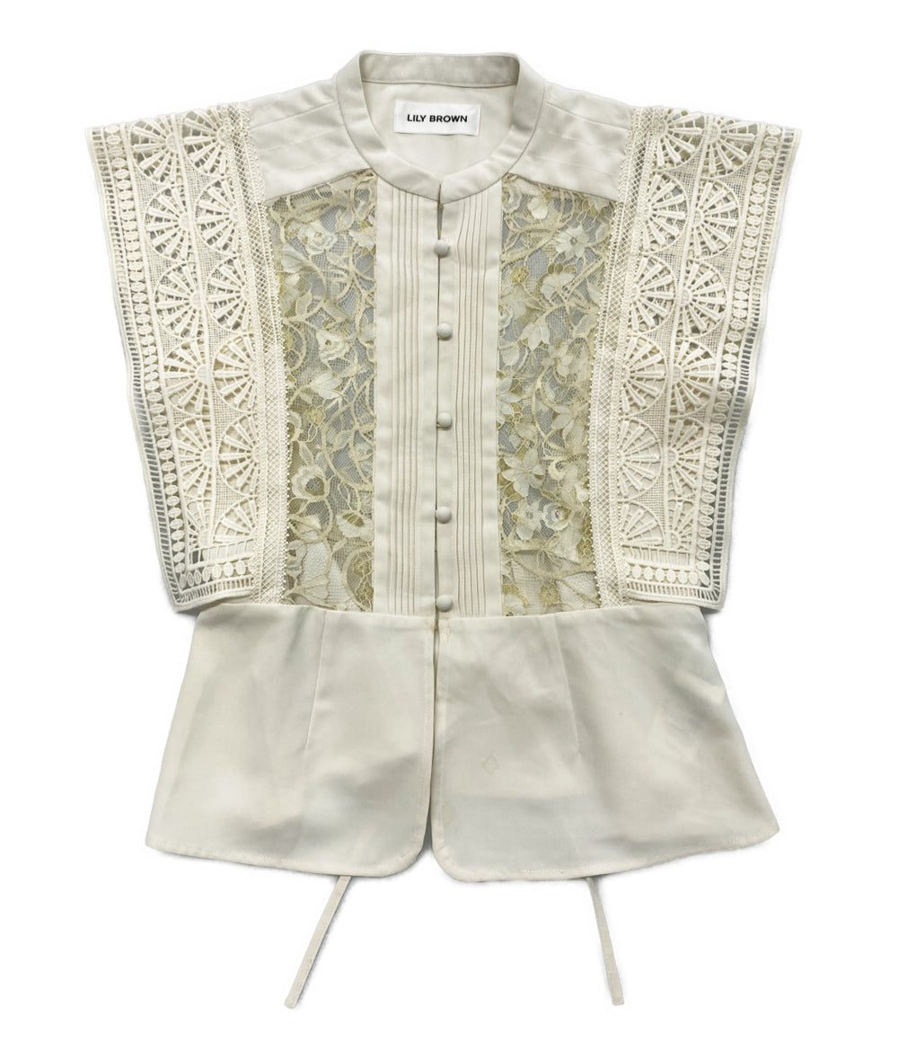 LILY BROWN リリー ブラウン LWFT222014 レース切替セットアップ レディース SIZE F