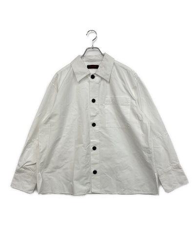CABaN コットンウェザーシャツ ホワイト 59-01-41-01001 レディース SIZE M キャバン