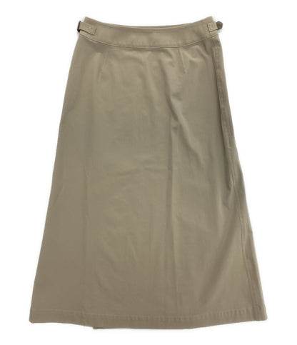 ISSEY MIYAKE ラップスカート ベージュ IM32FG016 レディース SIZE 3 イッセイミヤケ