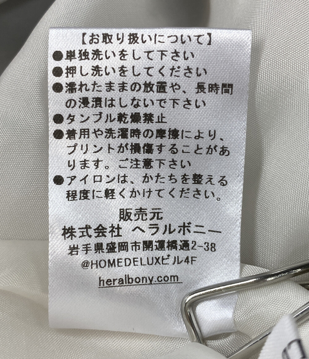 美品 HERALBONY へラルボニー フレアスカート 総柄 HL-0000-SK02-6 レディース SIZE M