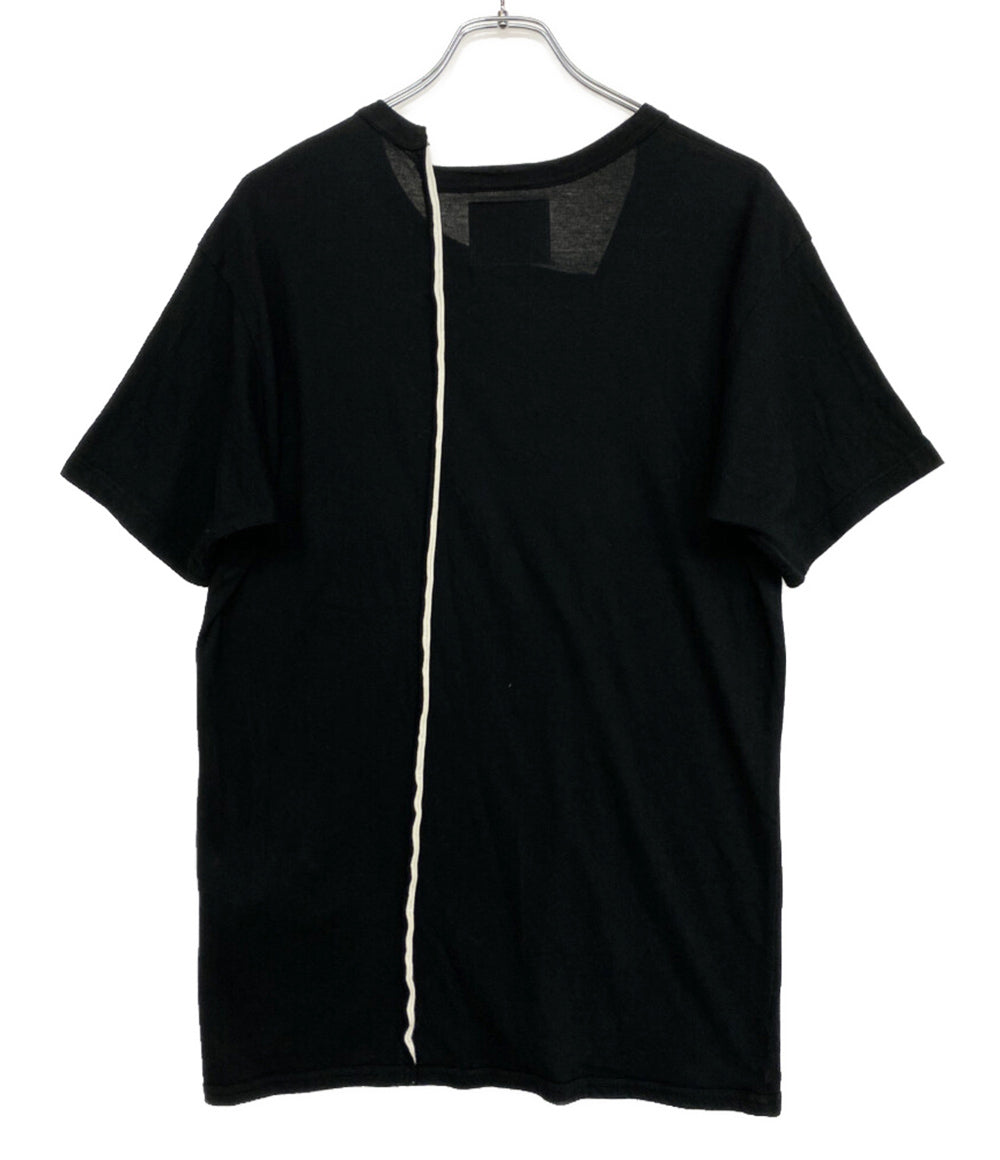 REGULATION Yohji Yamamoto MEN 半袖Ｔシャツ 19SS アシンメトリー HH-T54-270 メンズ SIZE 3 レギュレーションヨウジヤマモト