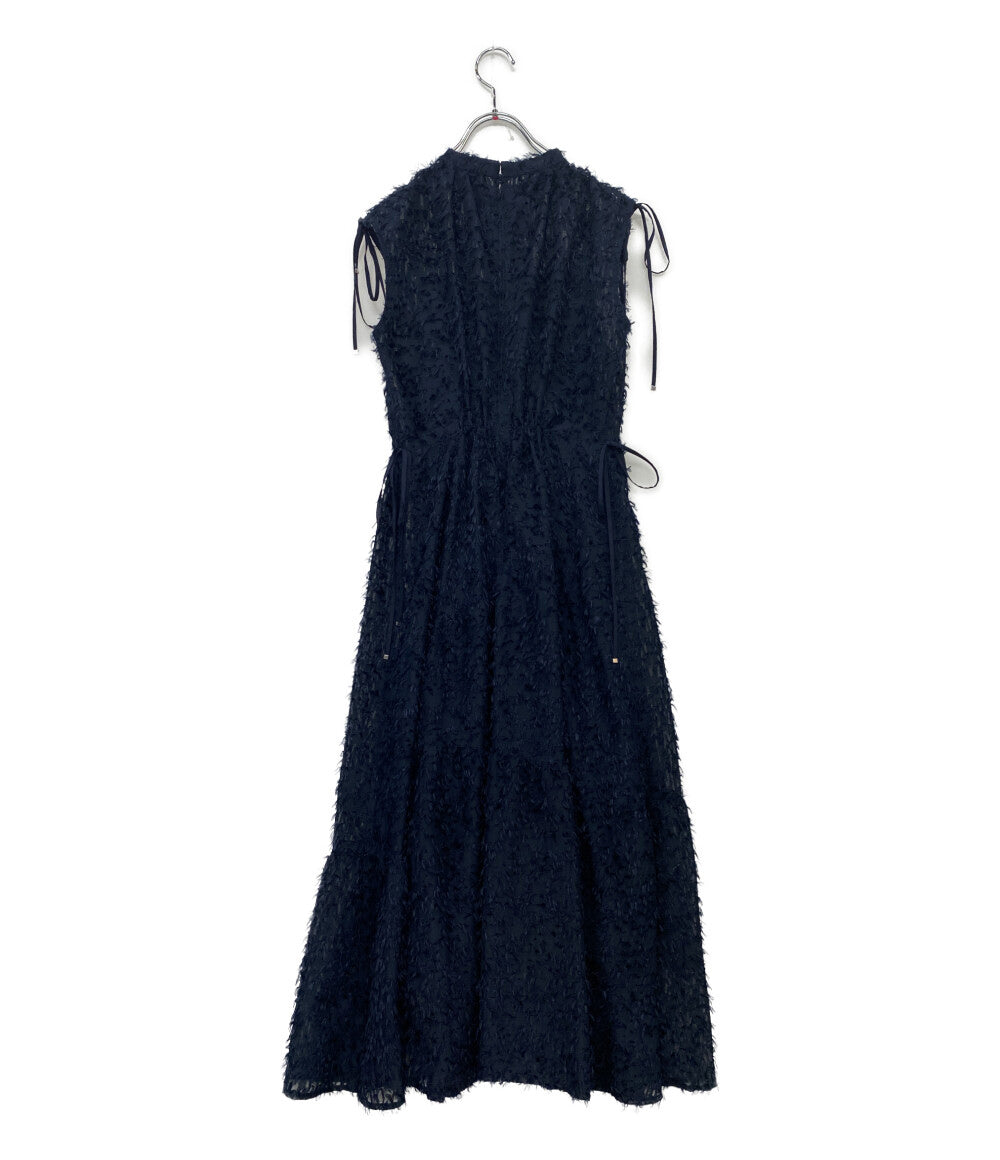 美品 FRAY I.D ノースリーブワンピース FWFO252011 ネイビー インナー付き レディース SIZE 1 フレイアイディー