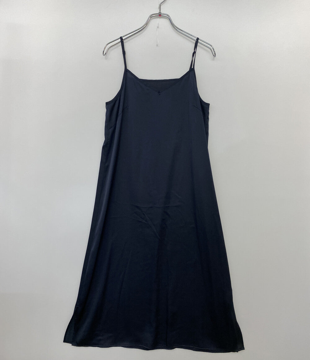 美品 FRAY I.D ノースリーブワンピース FWFO252011 ネイビー インナー付き レディース SIZE 1 フレイアイディー