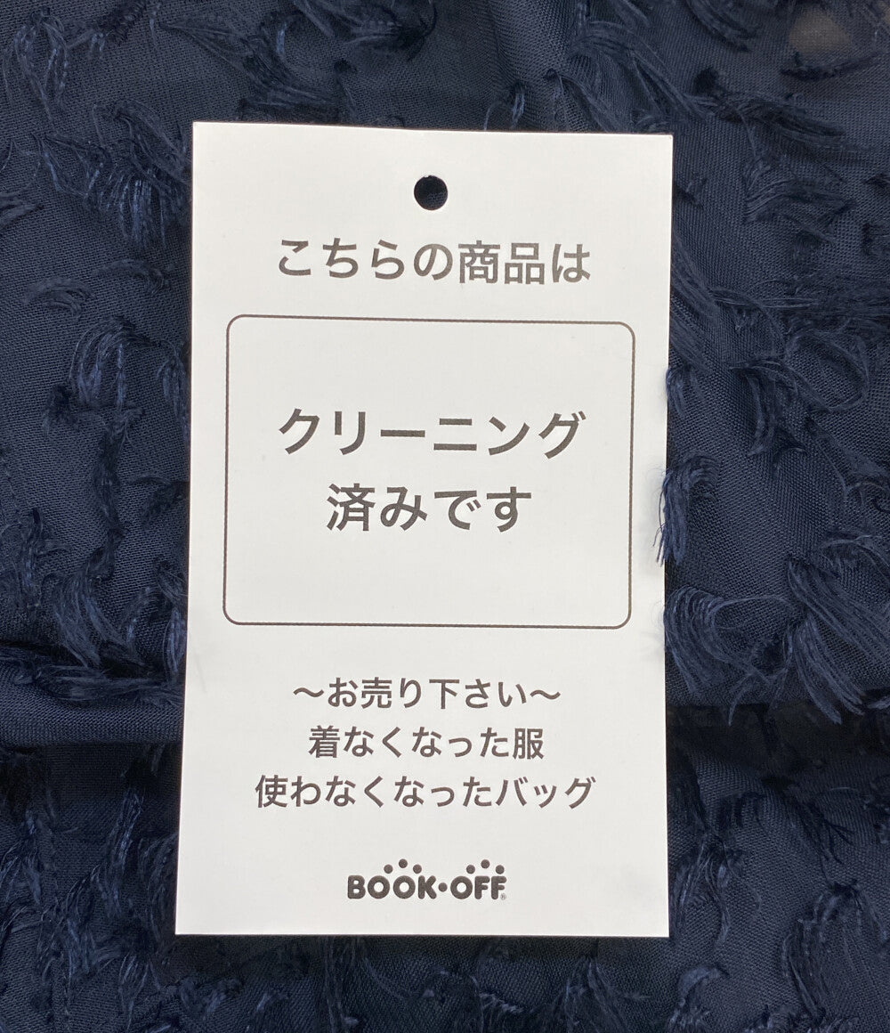 美品 FRAY I.D ノースリーブワンピース FWFO252011 ネイビー インナー付き レディース SIZE 1 フレイアイディー