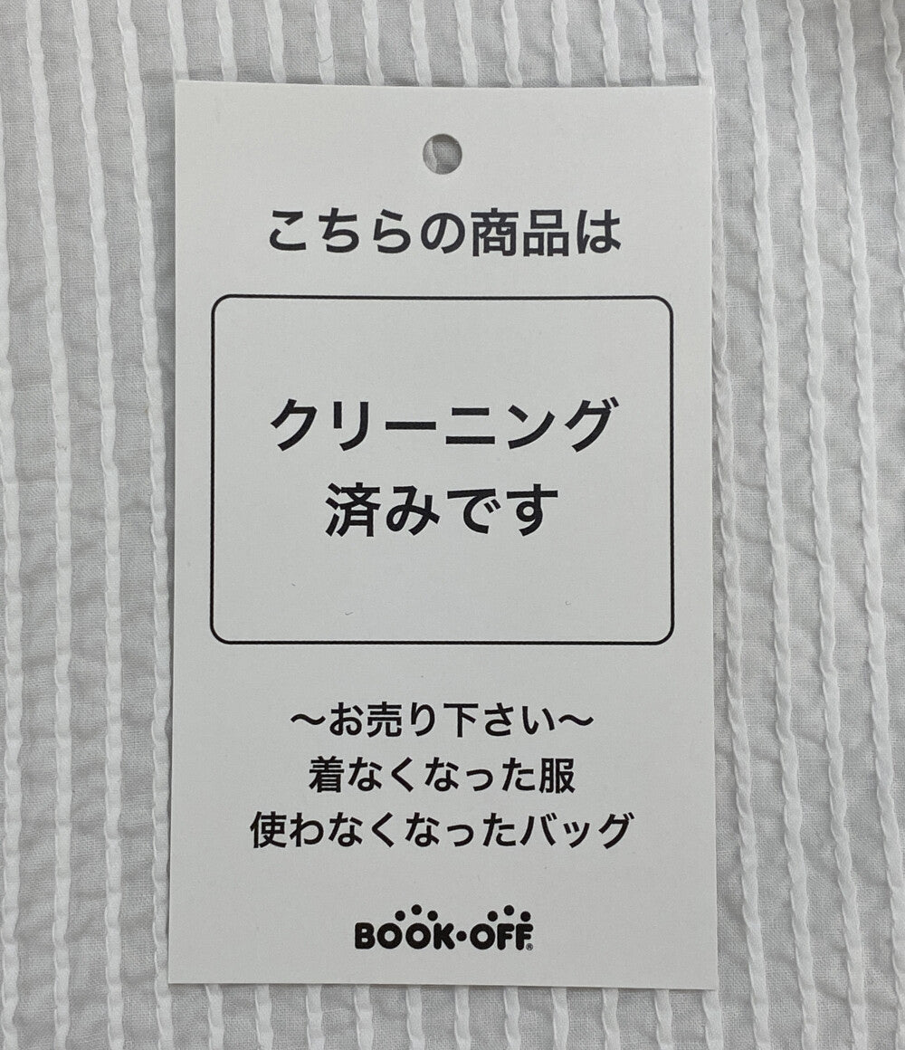 美品 YACCOMARICARD 長袖シャツ 1023618-22 ホワイト レディース SIZE 1 ヤッコマリカルド