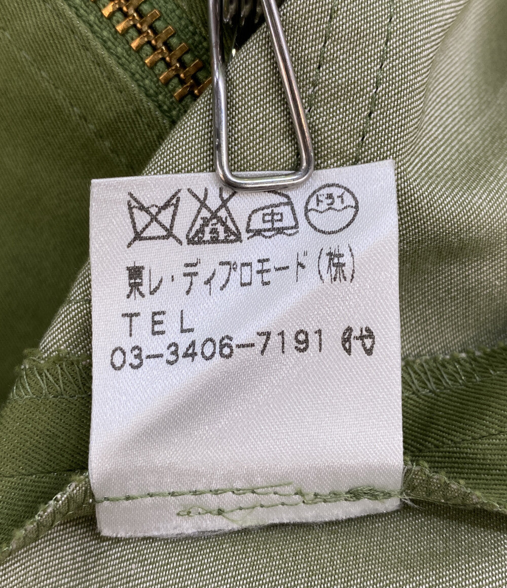 GIVENCHY フレンチスリーブワンピース グリーン ジップアップ 312-57085 レディース SIZE 42 ジバンシィ