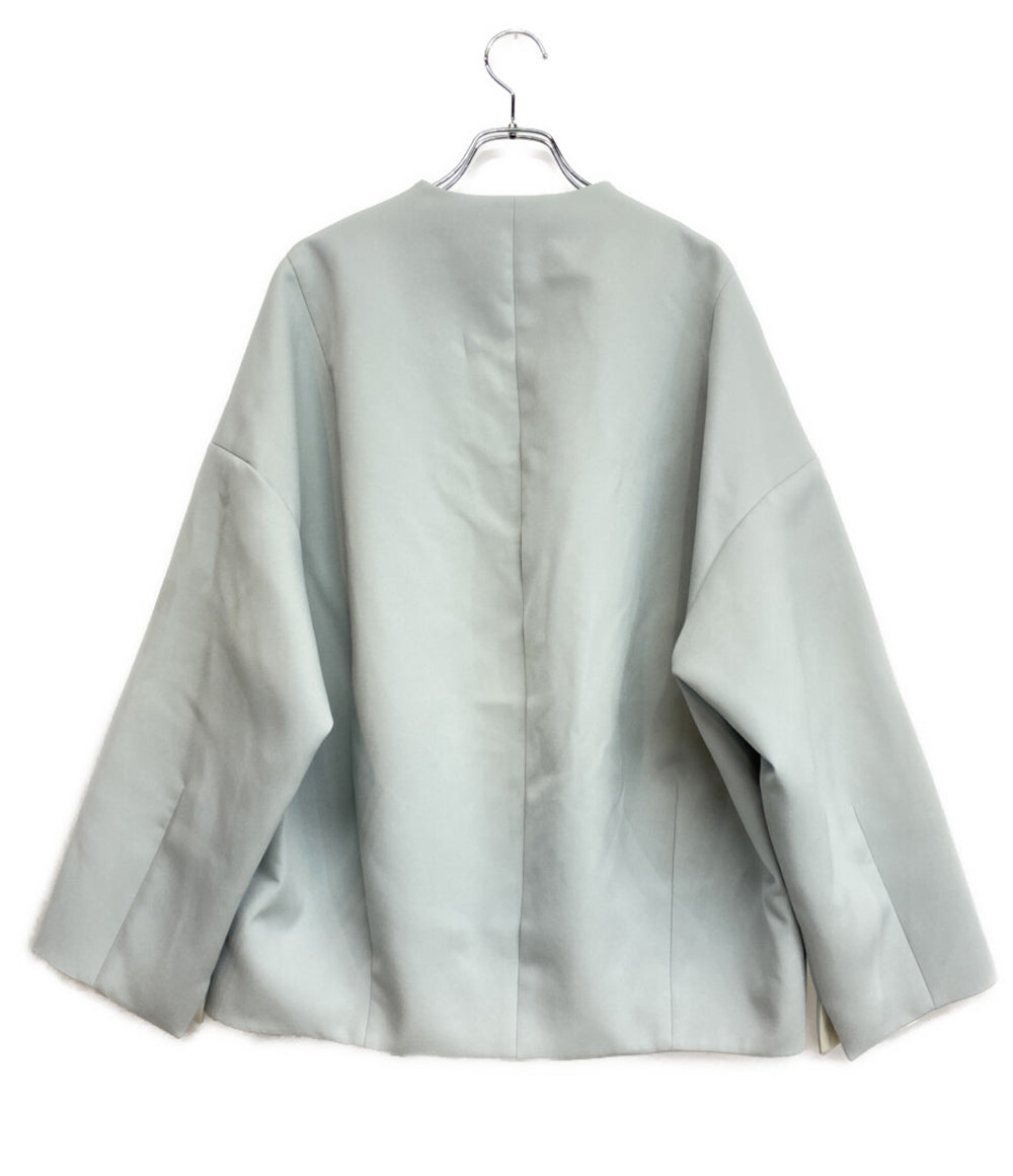 ELENDEEK エレンディーク ノーカラージャケット FORM SHORT CT 26ss 5126-20010301 レディース SIZE F
