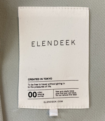 ELENDEEK エレンディーク ノーカラージャケット FORM SHORT CT 26ss 5126-20010301 レディース SIZE F