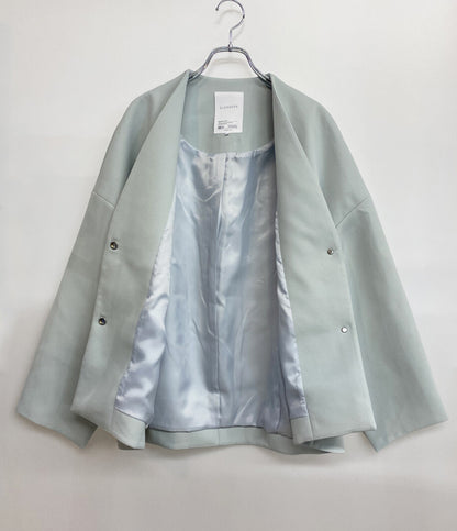 ELENDEEK エレンディーク ノーカラージャケット FORM SHORT CT 26ss 5126-20010301 レディース SIZE F