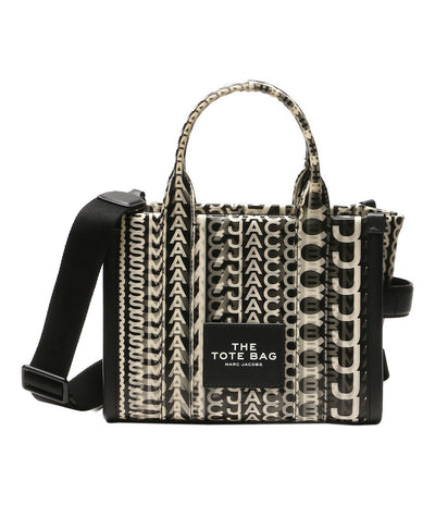 美品 MARC JACOBS スモールトートバッグ レンチキュラー 総柄 2R3HTT030H01-005 レディース マークジェイコブス