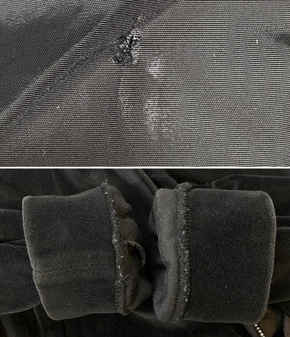 PRADA パーカー 16AW ベロア ショートパーカー ブラック レディース SIZE XS プラダ