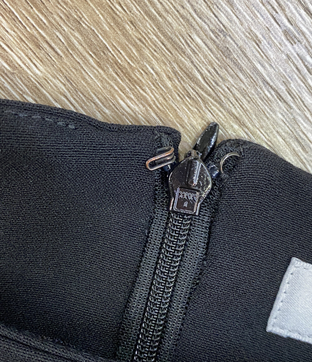 Christian Dior L長袖ワンピース ブラック リボンベルト付属 レディース SIZE 38 クリスチャンディオール