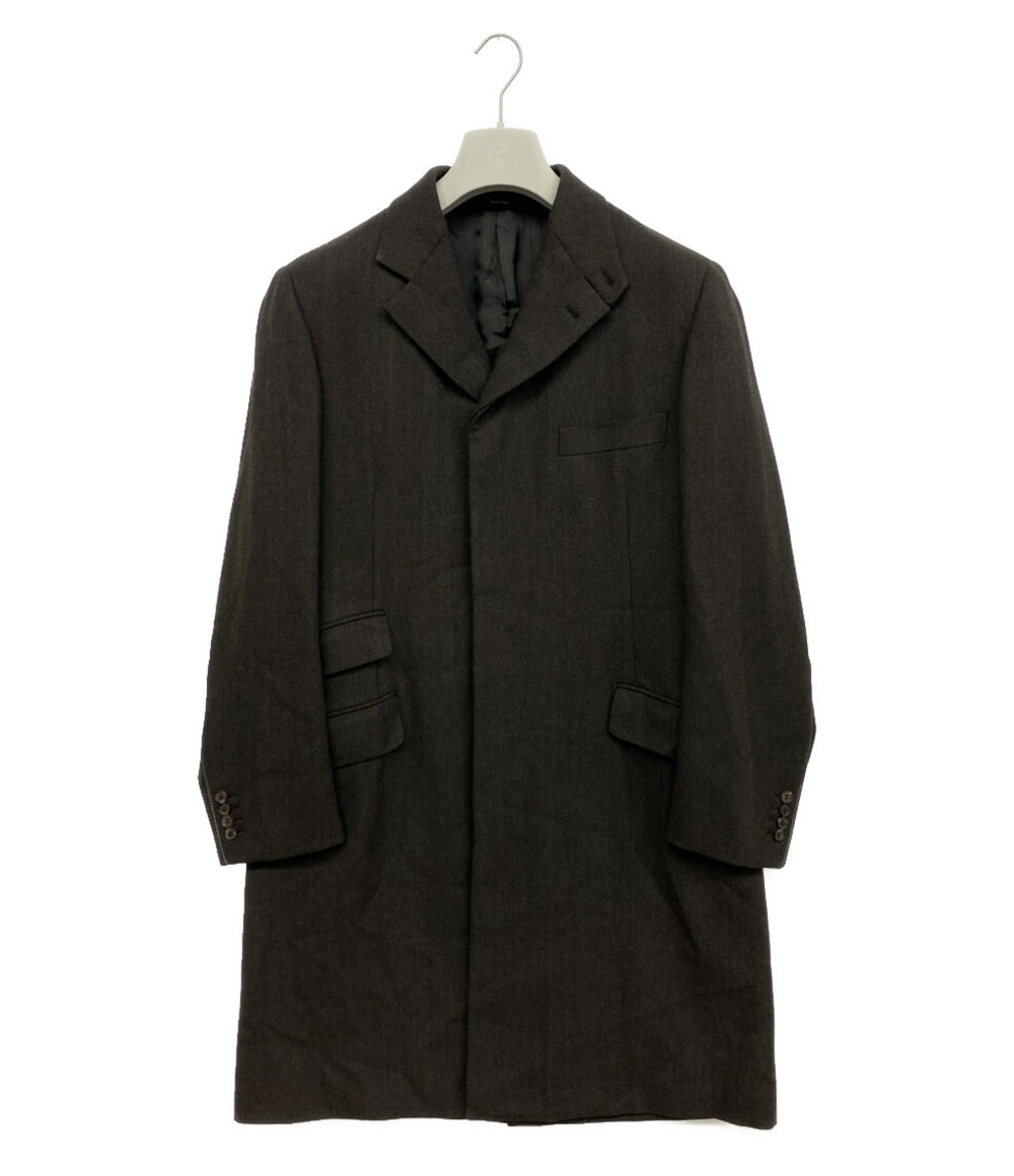 HERMES GC2858 チェスターコート メンズ SIZE 52 エルメス