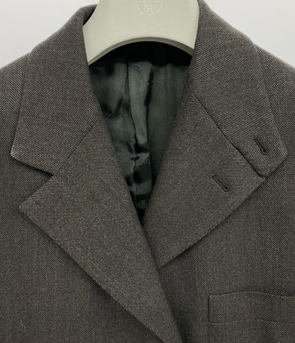 HERMES GC2858 チェスターコート メンズ SIZE 52 エルメス