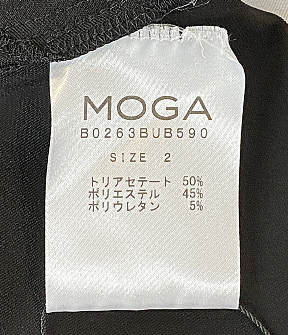 美品 MOGA チュニック B0263BUB590 ブラック 26ss レディース SIZE 2 モガ
