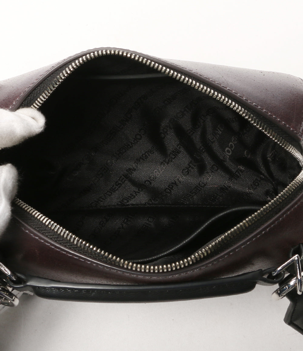 DIESEL ショルダーバッグ 立体ロゴ ラウンド レディース ディーゼル