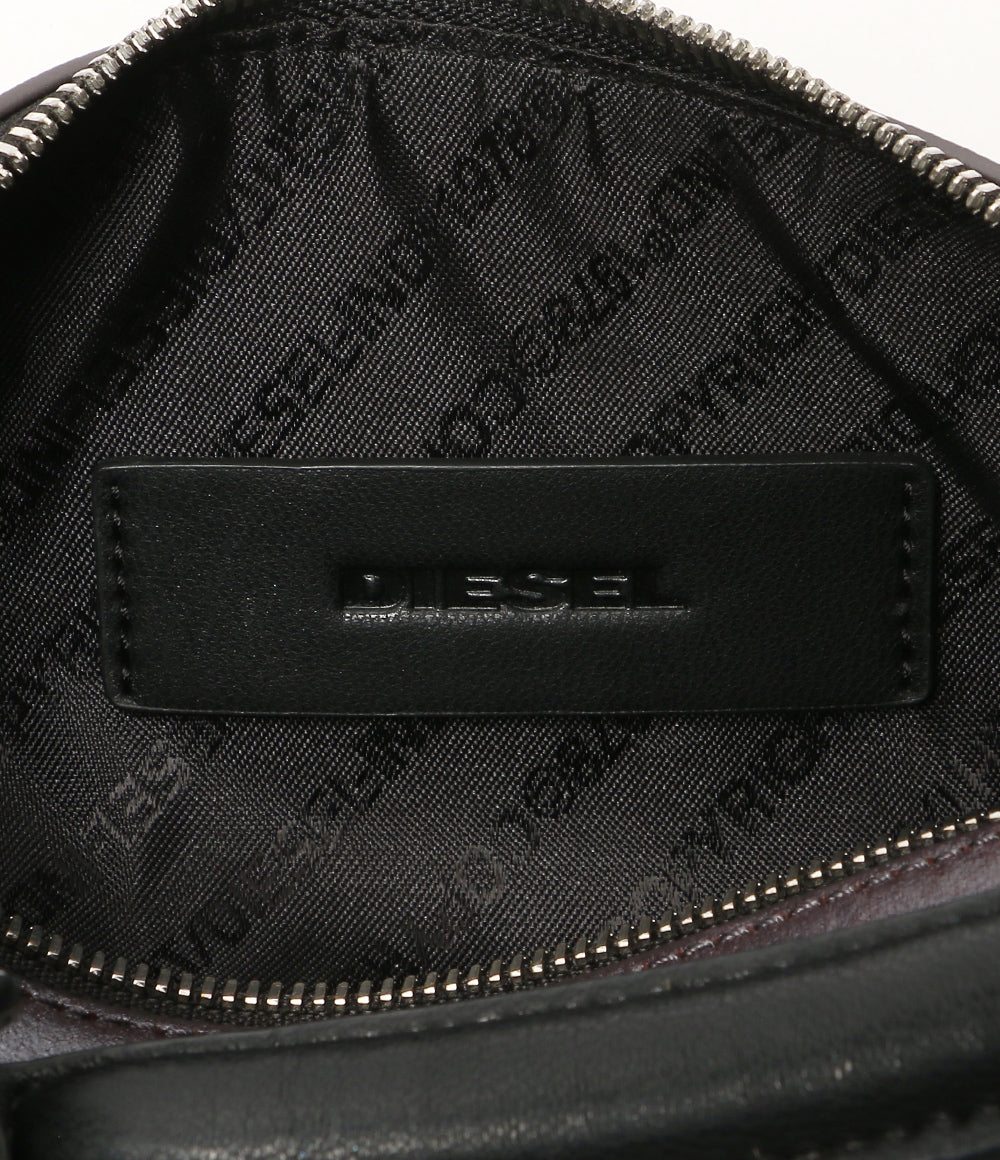 DIESEL ショルダーバッグ 立体ロゴ ラウンド レディース ディーゼル