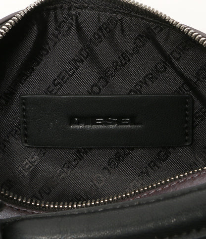DIESEL ショルダーバッグ 立体ロゴ ラウンド レディース ディーゼル