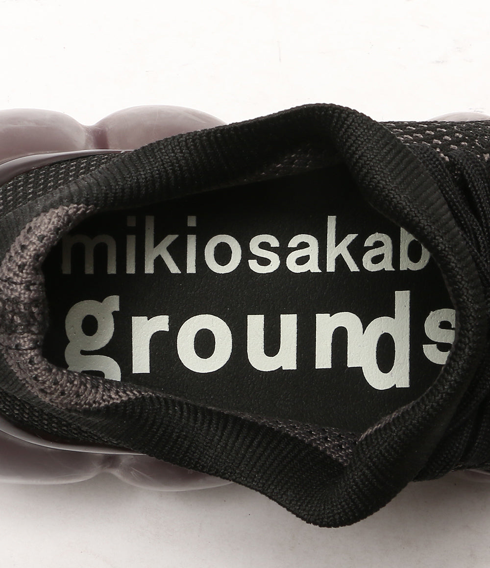 GROUNDS グラウンズ スニーカー ブラック レディース SIZE 22cm