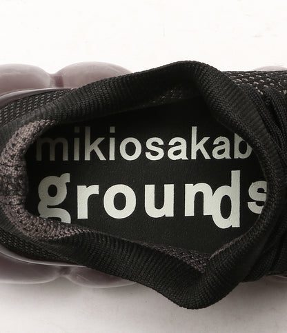 GROUNDS グラウンズ スニーカー ブラック レディース SIZE 22cm