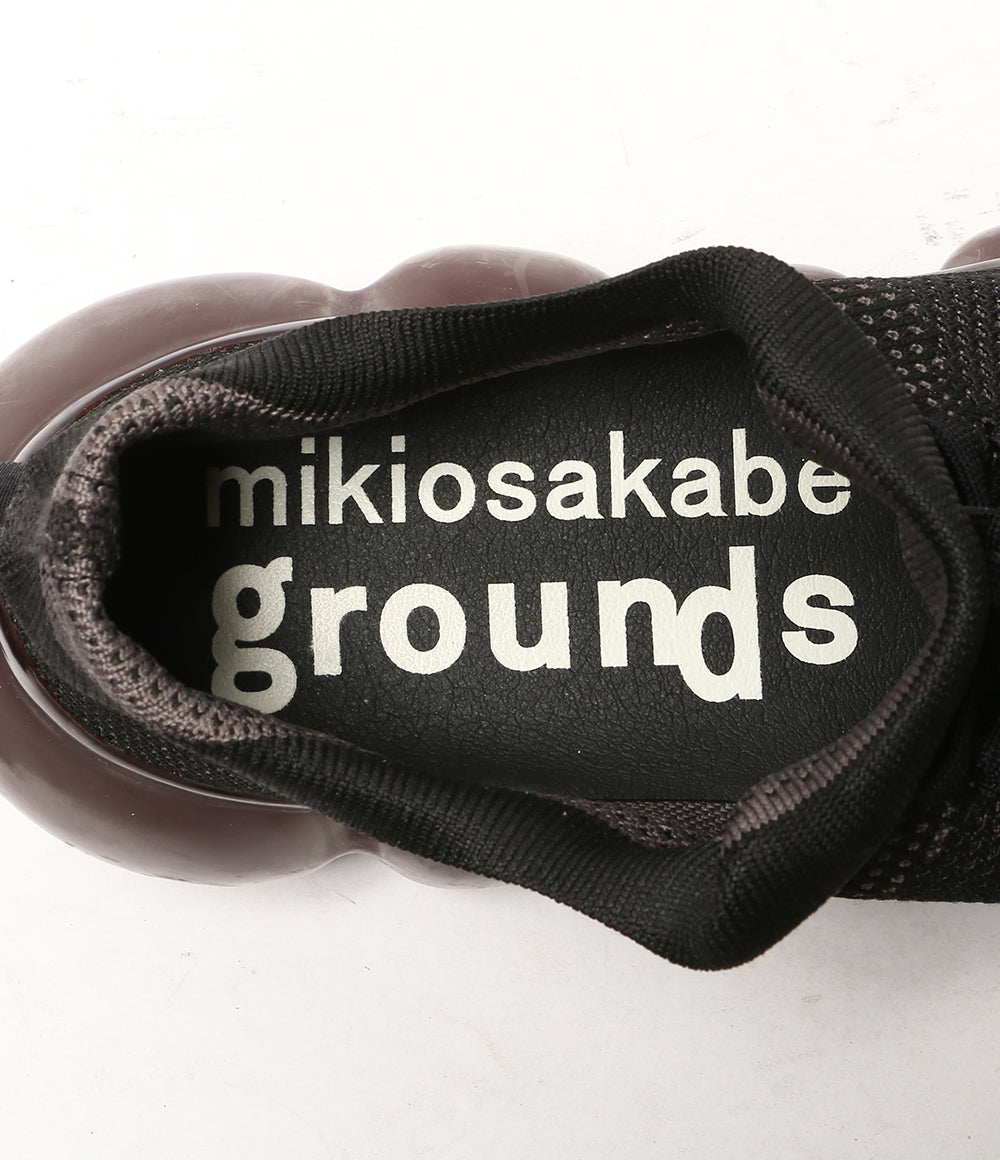 GROUNDS グラウンズ スニーカー ブラック メンズ SIZE 27cm