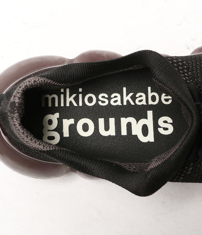 GROUNDS グラウンズ スニーカー ブラック メンズ SIZE 27cm