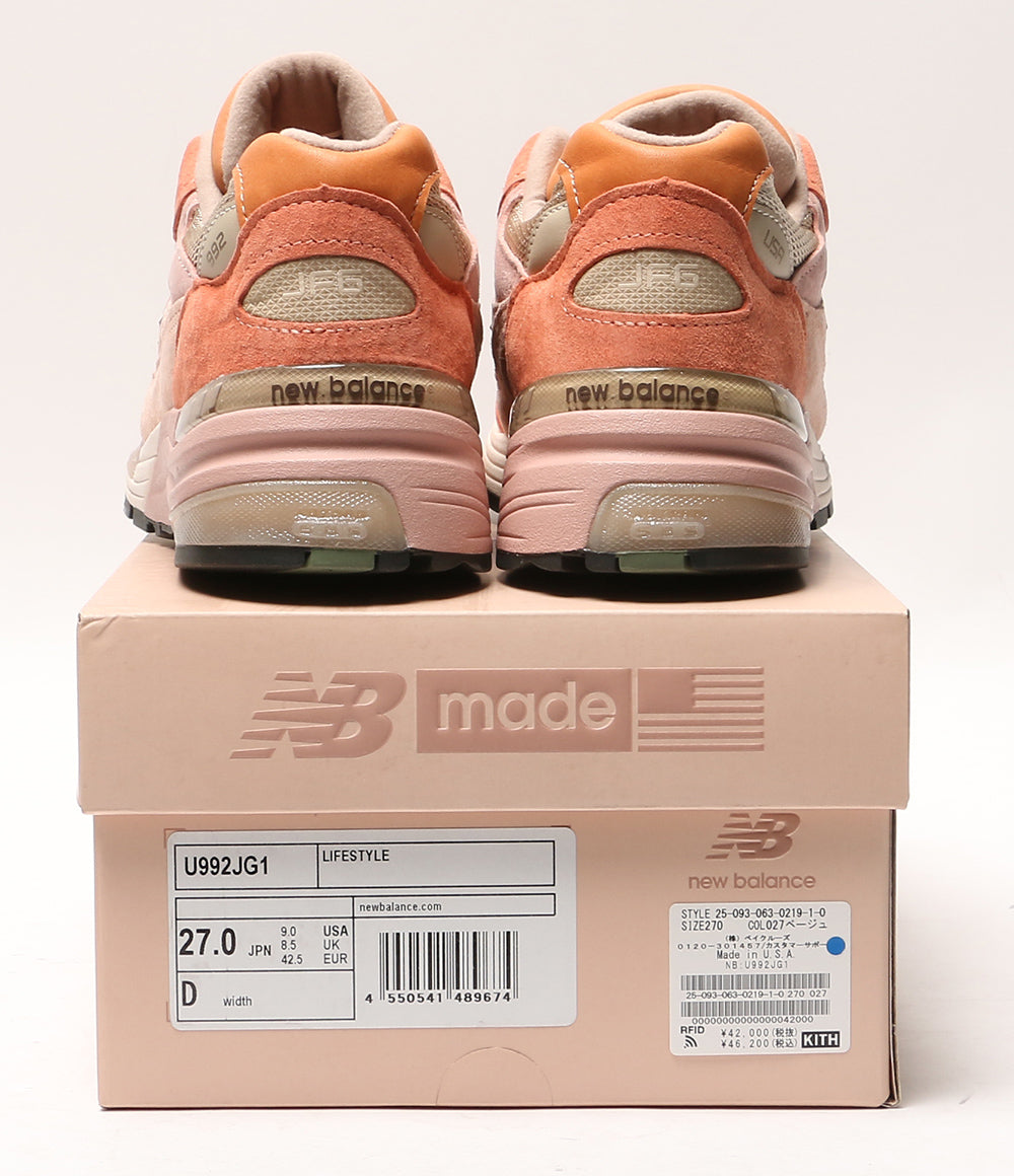 美品 new balance スニーカー ×Joe Freshgoods U992JG1 メンズ SIZE 27cm ニューバランス