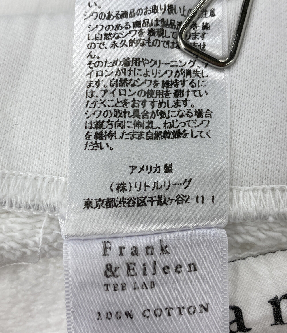 美品 Frank&Eileen パンツ コットン100 スウェットパンツ 4110600145 レディース SIZE S フランクアンドアイリーン