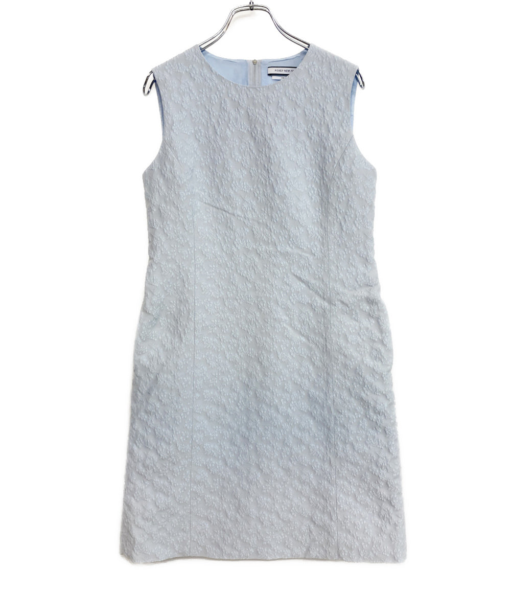 FOXEY NEW YORK ノースリーブワンピース 40964-MS00A112T Calla Lily レディース SIZE 38 フォクシー ニューヨーク