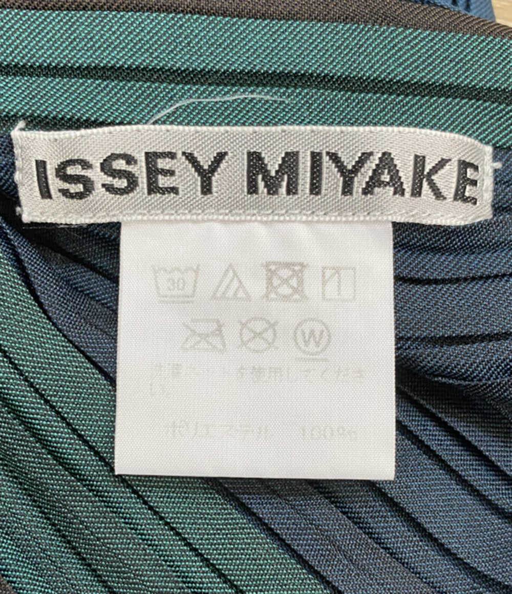ISSEY MIYAKE ノースリーブブラウス キャミソール プリーツ IM84FJ608 レディース SIZE 2 イッセイミヤケ