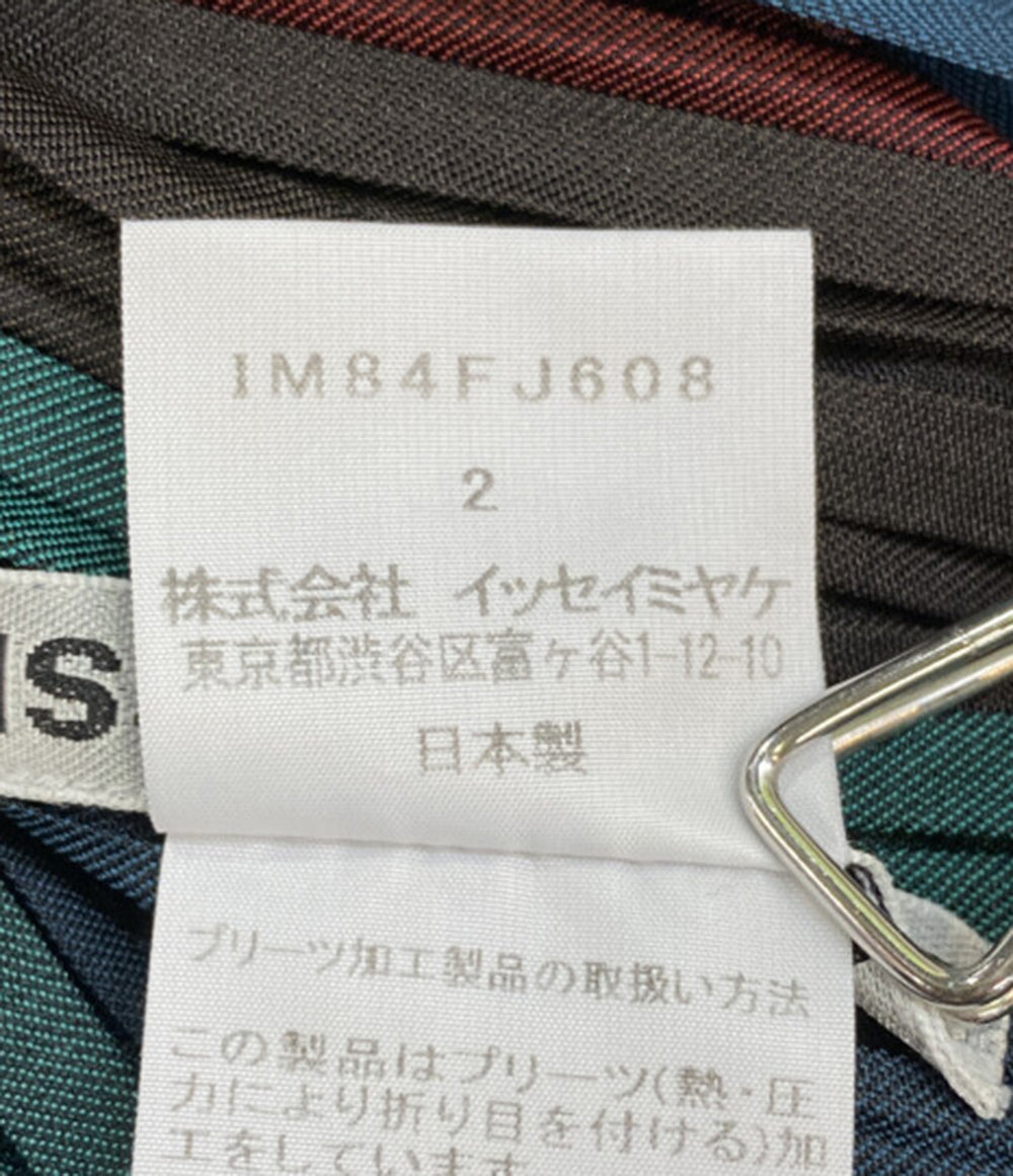 ISSEY MIYAKE ノースリーブブラウス キャミソール プリーツ IM84FJ608 レディース SIZE 2 イッセイミヤケ