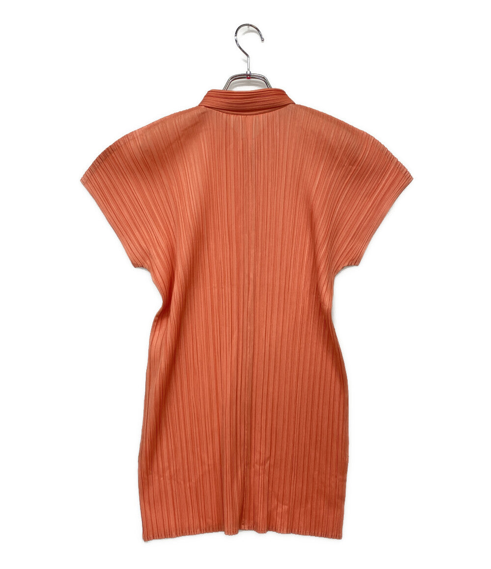 PLEATS PLEASE 半袖シャツ コーラル PP51JJ153 レディース SIZE 3