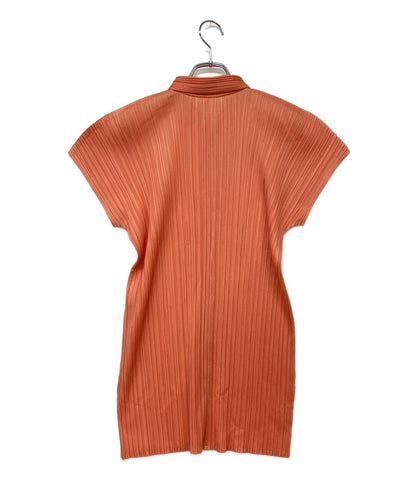 PLEATS PLEASE 半袖シャツ コーラル PP51JJ153 レディース SIZE 3 プリーツプリーズ