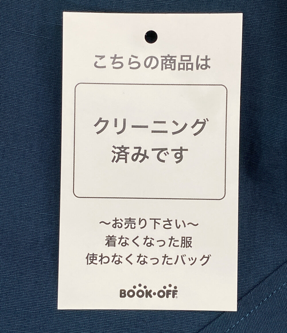 美品 Atlantique Ascoli アトランティック アスコリ ブラウス フリルカラー ブルーグリーン フランス製 レディース SIZE 2