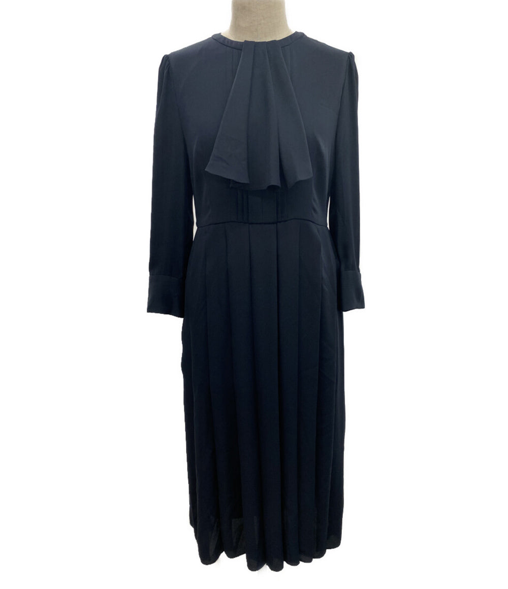 CELFORD 七分袖ワンピース ネイビー CWF0204044 レディース SIZE 38 セルフォード