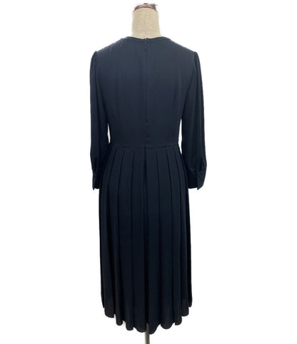 CELFORD 七分袖ワンピース ネイビー CWF0204044 レディース SIZE 38 セルフォード