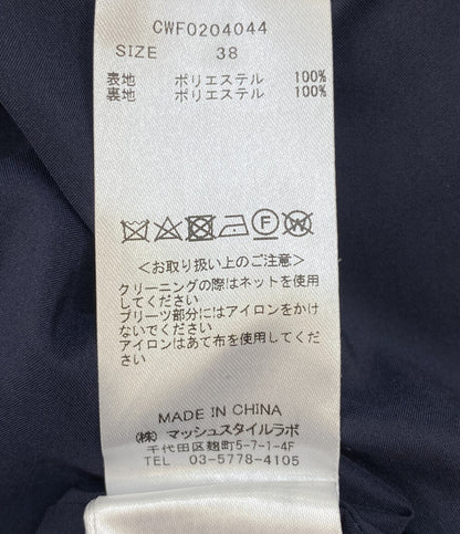 CELFORD 七分袖ワンピース ネイビー CWF0204044 レディース SIZE 38 セルフォード