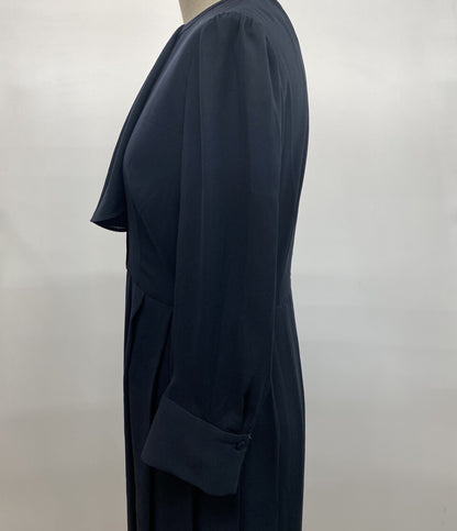 CELFORD 七分袖ワンピース ネイビー CWF0204044 レディース SIZE 38 セルフォード