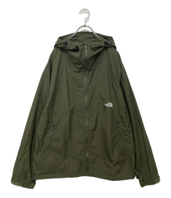 THE NORTH FACE コンパクトジャケット NP72230 グリーン レディース SIZE L ザ・ノースフェイス