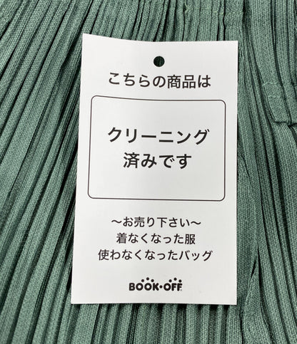 PLEATS PLEASE プリーツパンツ ベルト付 PP81-JF414 レディース SIZE 2 プリーツプリーズ