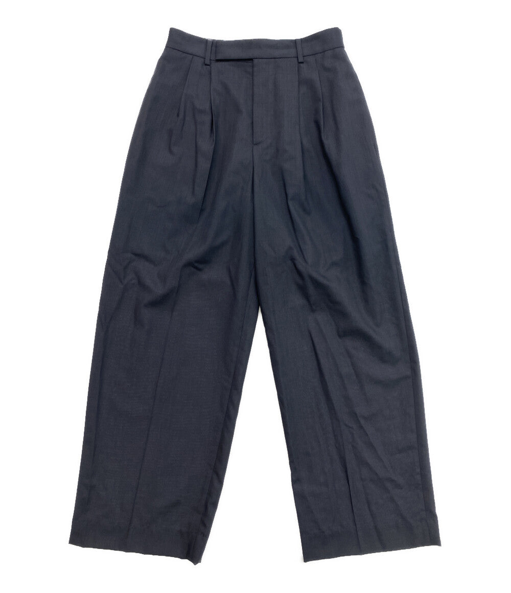 GALERIE VIE エアリークレープ ツータックパンツ 26SS 23-04-51-04131 レディース SIZE 34 ギャルリーヴィー