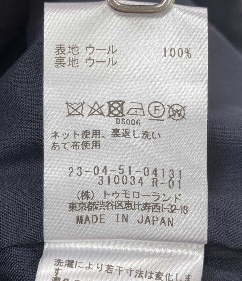 GALERIE VIE エアリークレープ ツータックパンツ 26SS 23-04-51-04131 レディース SIZE 34 ギャルリーヴィー