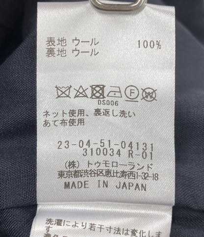 GALERIE VIE エアリークレープ ツータックパンツ 26SS 23-04-51-04131 レディース SIZE 34 ギャルリーヴィー