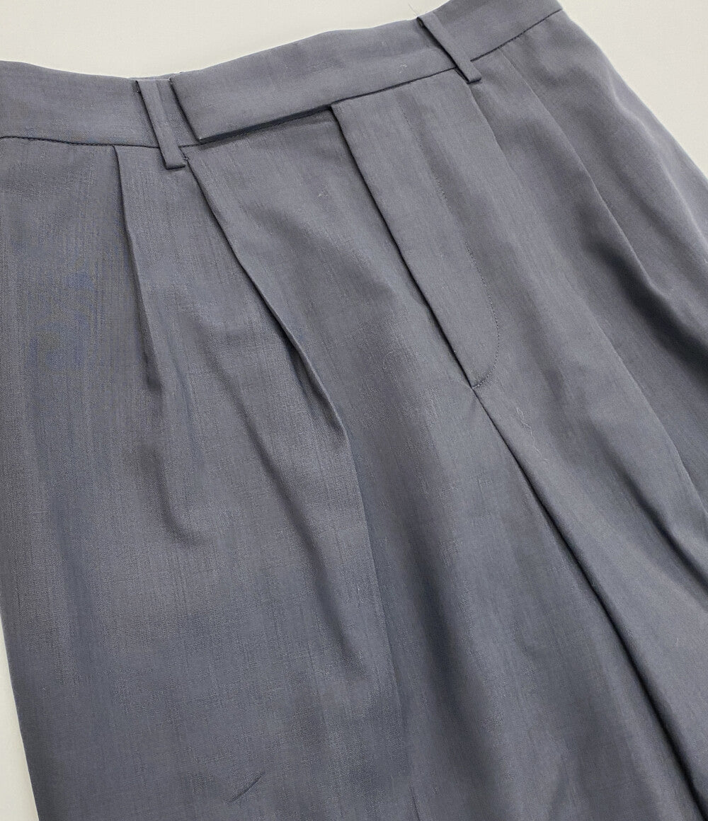 GALERIE VIE エアリークレープ ツータックパンツ 26SS 23-04-51-04131 レディース SIZE 34 ギャルリーヴィー