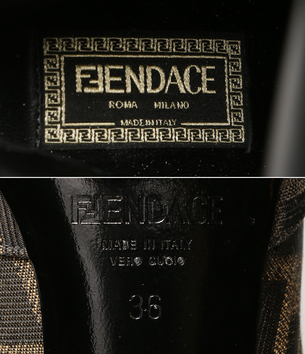 FENDACE フェンダーチェ ズッカ メデューサ ブーツ レディース SIZE 36