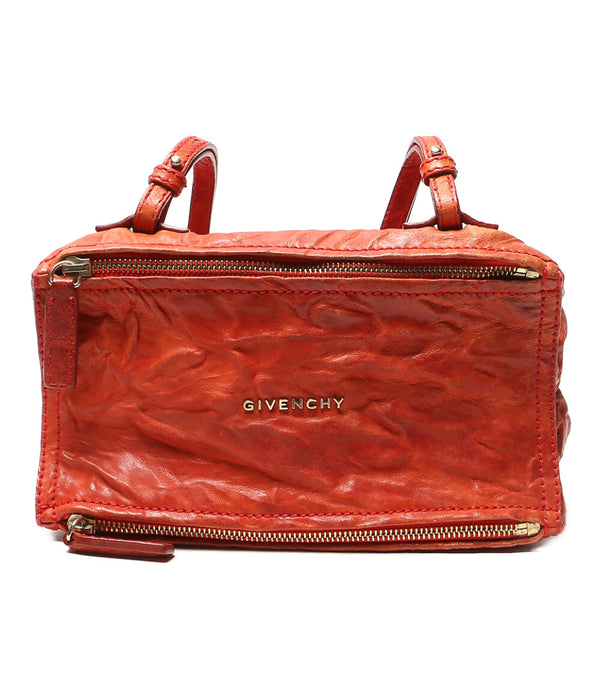 GIVENCHY ショルダーバッグ パンドラ オレンジ レディース ジバンシィ